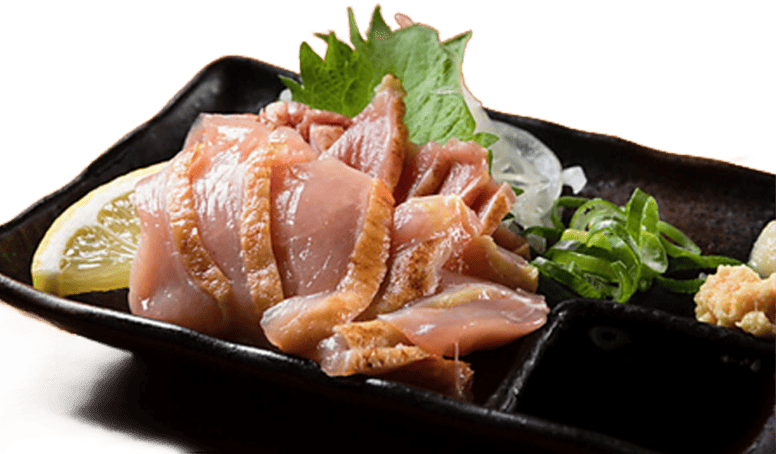 地鶏刺し