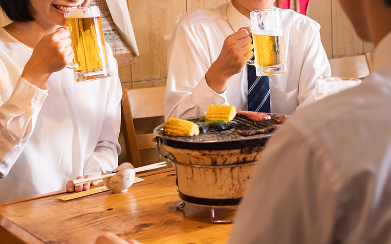 20代のグループでの宴会や集まりに